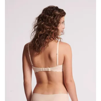 Dámské spodní prádlo Dámská podprsenka ZERO Microfibre 2.0 Soft bra - ANGORA - ecru 6308 - SLOGGI angora M
