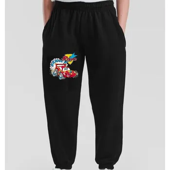 detske-levne-silne-teplaky-tmave-modre-potisk-zralok-surf Barva: Navy - tmavě modrá, velikost: 128