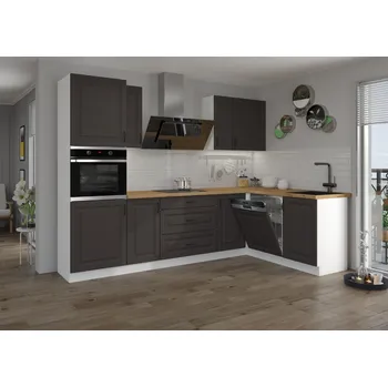 Kuchyňská linka Kuchyňská linka STILO GRAFIT / BÍLÝ MAT VIII