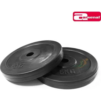 Arsenal Pogumovaný kotouč ARSENAL 5 kg, k setu DB3031, otvor 25 mm