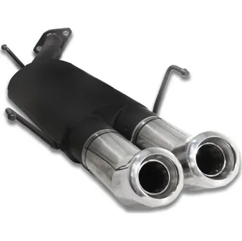 Zadní díl výfuku ULTER SPORT Sportovní výfuk OPEL Astra G COMBI 1998-2003, 2x koncovka kulatá 80mm Vyberte motor: 1,6 16V 74kW COMBI