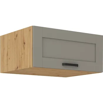 Kuchyňská skříňka Horní nadstavbová skříňka LUNA CLAYGREY / DUB ARTISAN 80 NAGU-36 1F