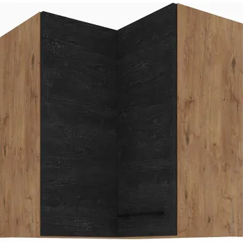 Kuchyňská skříňka Horní rohová skříňka VIGO DARK WOOD 60x60 GN-72 2F