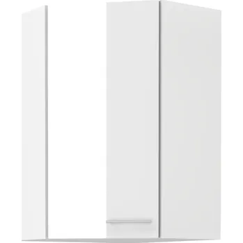 Kuchyňská skříňka Horní rohová skříňka LARA WHITE 60x60 GN-90 1F