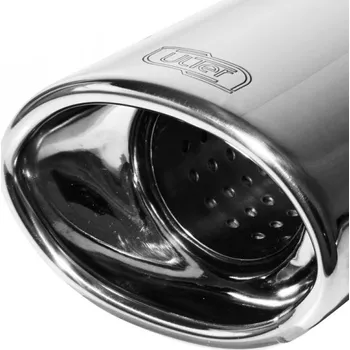 Zadní díl výfuku ULTER SPORT Sportovní výfuk 1x 120x80mm - NEREZ NRS141, univerzální Průměr vstupu: 50 mm