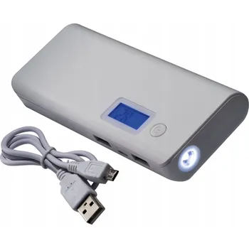 Powerbanka Powerbank Basic 10000 mAh bílý