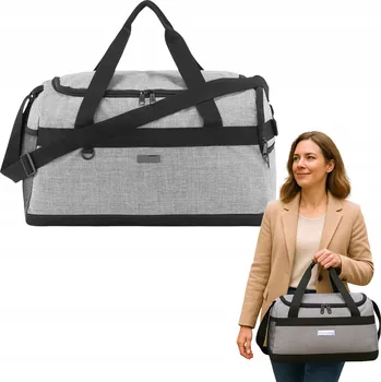 Sportovní taška SPORTOVNÍ TRÉNINKOVÁ CESTOVNÍ TAŠKA VELKÁ ODOLNÁ S POPRUHEM