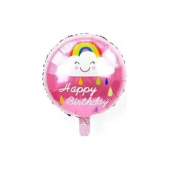Balónek Fóliový balónek Happy Birthday 18" (45 cm)