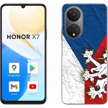 Vlajka Gelový kryt mmCase na Honor X7 - česká vlajka 1
