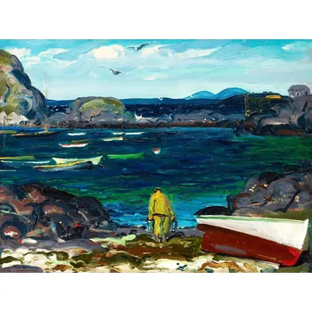 Plakát Plakát, Obraz - The Harbour, George Wesley Bellows