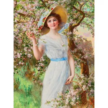 Plakát Plakát, Obraz - Cherry Blossom, Emile Vernon