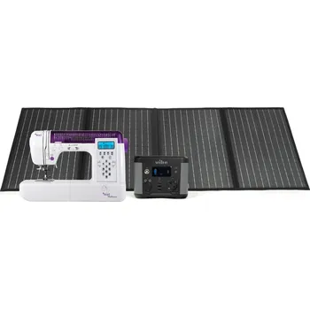 Univerzální solární nabíječka Texi Domácí šicí stroj s fotovoltaikou ALPHA BALLERINA SET