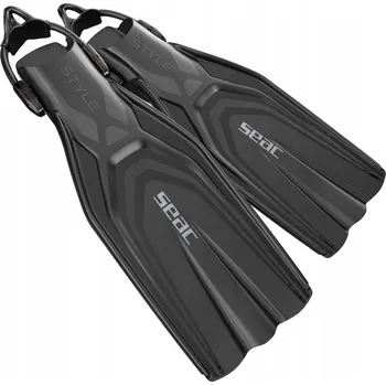 Ploutve Bungee Ploutve SEAC STYLE S, ČERNÉ, velikost L/XL 45-47