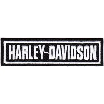 VAR nášivka HARLEY 11 x 3 cm šedá HA_295