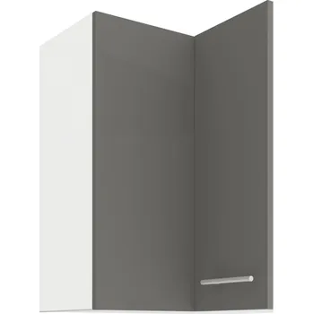 Kuchyňská skříňka Horní rohová skříňka LARA GREY 60x60 GN-72 2F