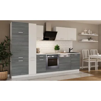 Kuchyňská linka Kuchyňská linka TONI 300 DUB RIBBECK / BÍLÝ MAT