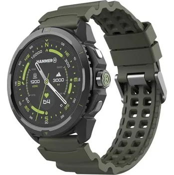 Chytré hodinky Hodinky HAMMER Watch 2 Green/Black