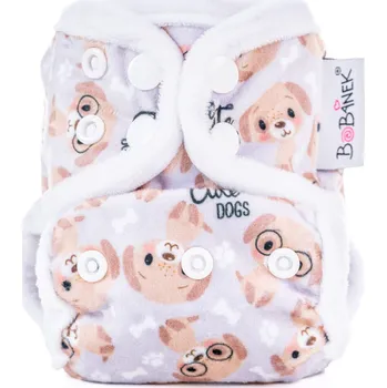 Plenkové kalhoty Bobánek 2. jakost Novorozenecké extra jemné svrchní kalhotky patentky - Cute dogs