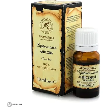 AROMATIKA Anýzový olej, 100% přírodní, Aromatika, 10 ml