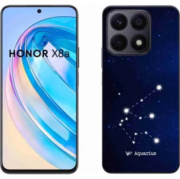 Pouzdro na mobilní telefon Gelový kryt mmCase na Honor X8a - souhvězdí Vodnáře