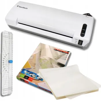 Laminátor SADA - LAMINÁTOR A4 + fólie na laminování + řezačka!