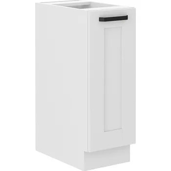 Kuchyňská skříňka Spodní výsuvná skříňka LUNA BÍLÁ / BÍLÝ MAT 30 D CARGO BB