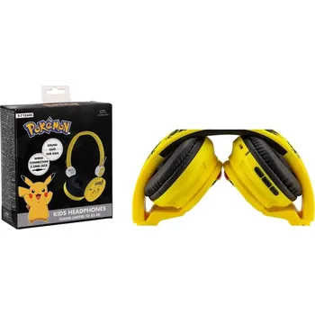 Sluchátka Dětská sluchátka Pokémon, sluchátka Pikachu
