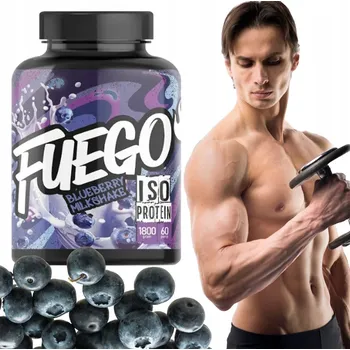 Protein Protein proteinový izolát - WPI FUEGO prášek 1800 g, příchuť lesní plody