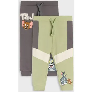 Chlapecké kalhoty Sinsay - Kalhoty 2 pack Tom and Jerry - šedá - 695EM-86X - 695EM-86X-80