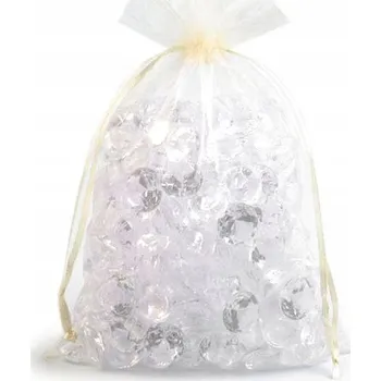 Obraz Dárkový sáček z organzy Stoklasa krémový 17x23 cm, 10 kusů