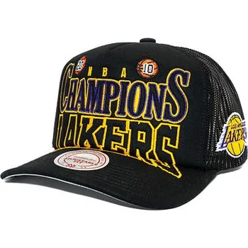 Kšiltovka Kšiltovka Mitchell & Ness - NBA Big Champ Trucker - LA Lakers - Black