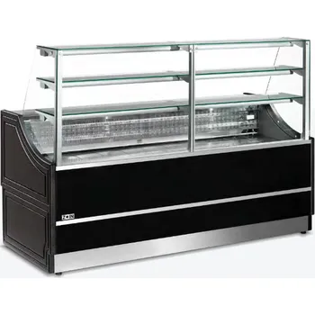 Obslužná chladící vitrína Orleans 150cm úložný prostor