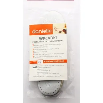 Vložka do bot Kožené profilaktické vložky do bot Danielki, velikost 25