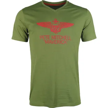 Tričko MAVERICK oliv Velikost: 3XL