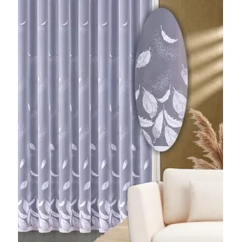 Záclona Záclona kusová Dita výška 230cm, šířka 200cm bílá