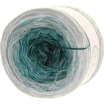 Příze Eukalyptus stříbrný lunární lurex 3 nitka 1500 m - Misha style příze