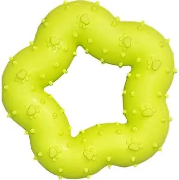 Hračka pro psa BAFPET Gumová kytka - Zelená