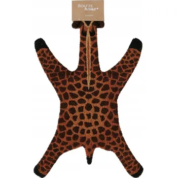 Rohožka Dekorativní rohožka 80x50 Žirafa kokosová hnědá ozdobná do předsíně