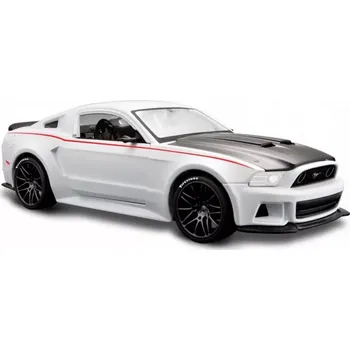 autíčko Kompozitní model Ford Mustang Street Racer 1:24 bílý