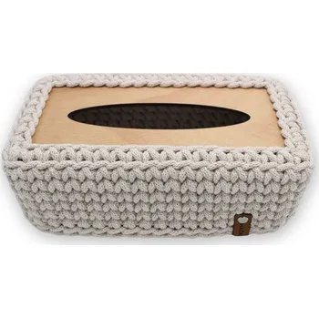 Háčkov Háčkovaný obal na kapesníky - Original Barva: Červená