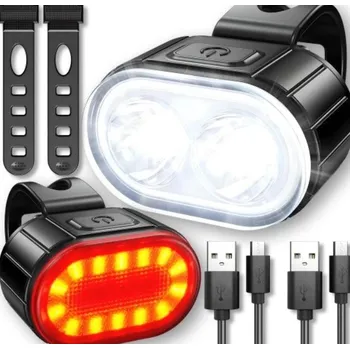 Cyklosvítilna Osvětlení na kolo Verk Group 078 800 lm USB