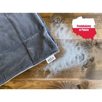 deka Zátěžová deka Eliks 140 cm x 200 cm šedá