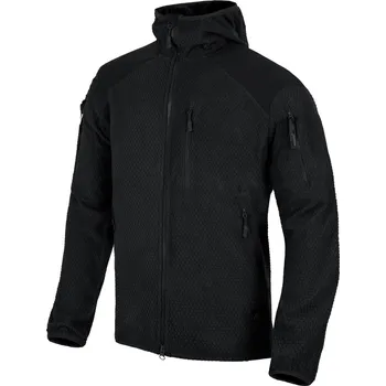 Pánská mikina Helikon-Tex® Mikina ALPHA Hoodie fleece černá Velikost: S