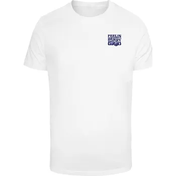 Pánské tričko Pánské tričko Berry Good Tee - bílé Mister Tee bílá 3316245