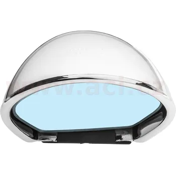 Zrcátko pro motocykl univerzální zpětné zrcátko retro Sembring chrom L=P, 9902810