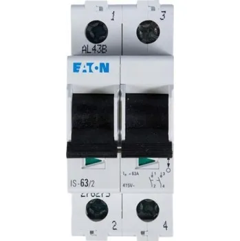 Jistič Modulární odpojovač 63A 2P | EATON | IS | 276275