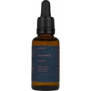Péče o vousy Olej na vousy Leather - SILKCLAY - 30 ml