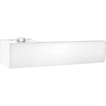 Dveřní kování MP KOVÁNÍ TI - GORDO - RT5 4084 s uzamykáním Provedení: KLIKA/KLIKA WC LEVÁ, Povrch: Bílá matná, Typ otvoru: BEZ SPODNÍ ROZETY