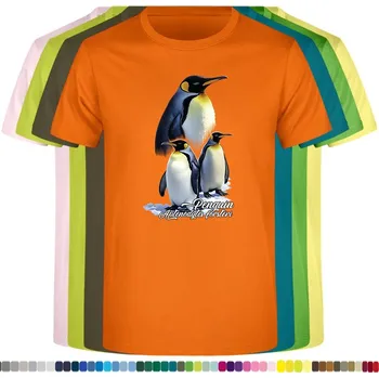 detske-levne-bavlnene-tricko-potisk-tucnak-cisarsky Barva: Orange - oranžová, Dětská bavlněná trička JHK: S