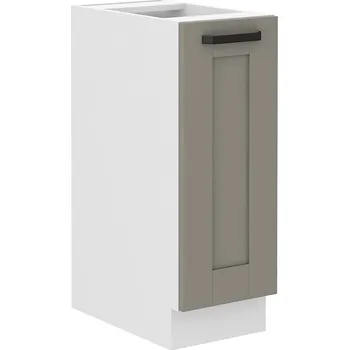 Kuchyňská skříňka Spodní výsuvná skříňka LUNA CLAYGREY / BÍLÝ MAT 30 D CARGO BB